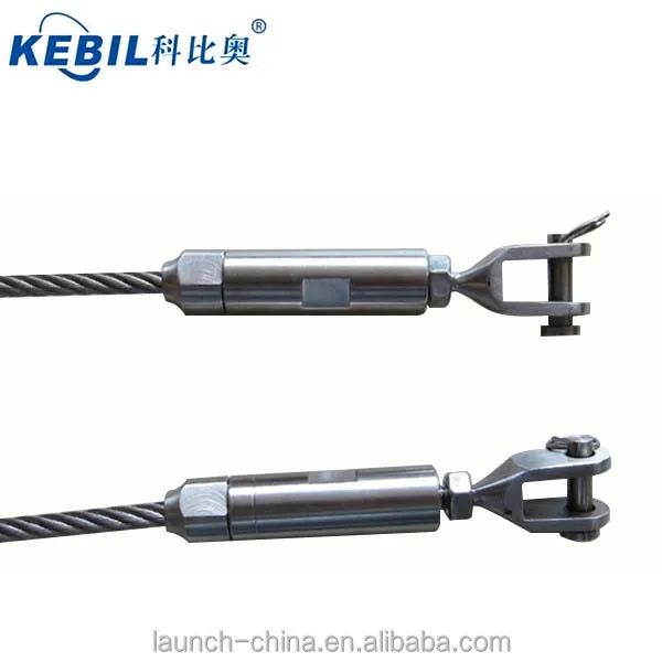 Swageless cable tensioner T803 for 3 4 5 mm wire rope stainless steel cable fitting for cable railing