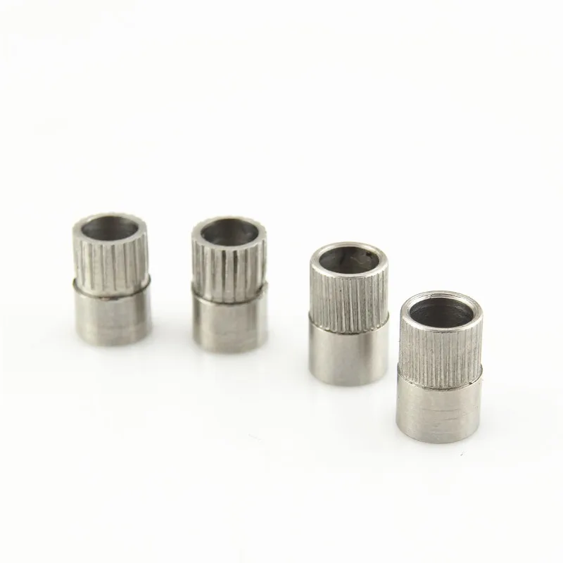 Customized CNC Turning Lathe Steel Thread Barrel Parts stainless steel bushing