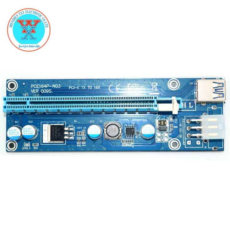 Pci-e riser pci-e x1 x16 карты шнур 3.0 PCI Express Riser Card