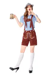 OEM  Custom Size Adults Halloween Girls German Bavarian Oktoberfest Beer Costume Women Cosplay In Games Carnival Costumes