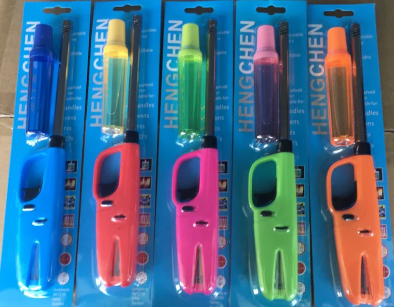 kitchen bbq lighter OEM gas lighter good price&quality HC-1021 colorful plastic
