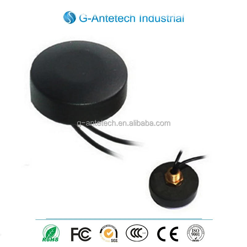 (Manufactory) Free sample high gain car navigation GPS/GSM Combo Antenna for tracker/car gps external antenna