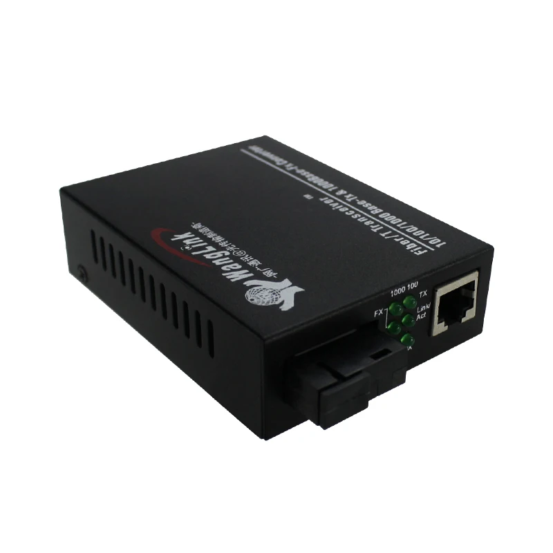 10 100 1000 Мбит Dual media converter волокна с внутренней силы