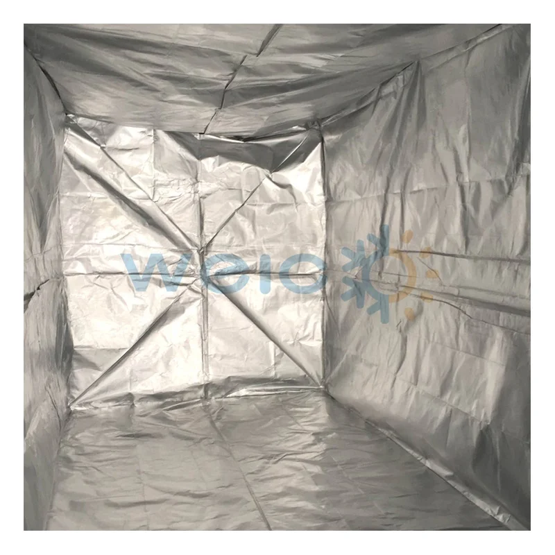 Aluminium foil thermal insulation blanket for shipping container, thermo isolated container liners 20ft 40ft 40hc
