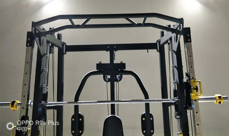 Hot sales Professional gym Equipment used multi fitness power rack with smith machine
