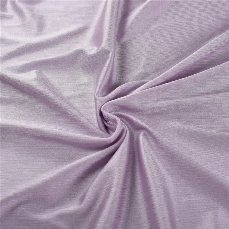 Shiny nylon silk jersey knit fabric/80 nylon 20 spandex for underwear