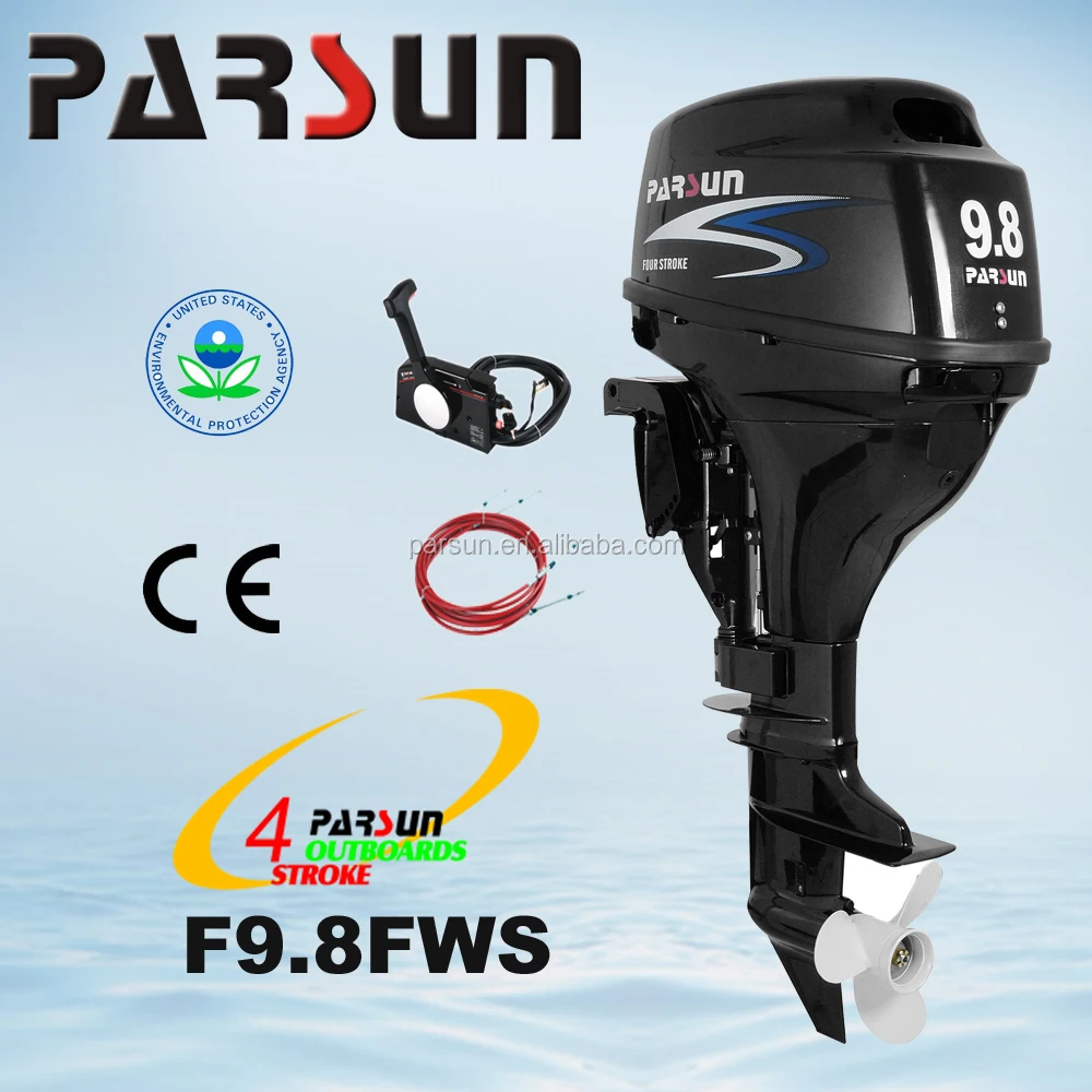 F9.8FWS 9.8HP 4-stroke short shaft outboad engine boat motor outboard motor