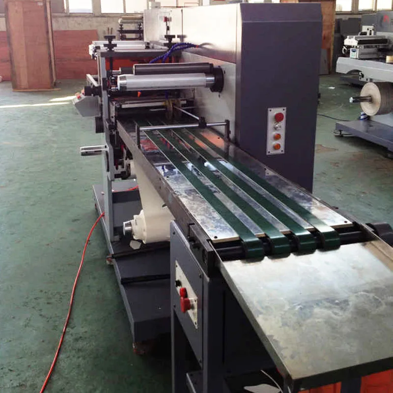 DBIML-330 High Speed Full Rotary Through Die Cutting Machine With In Mold Label Die Cutting and Conveyor