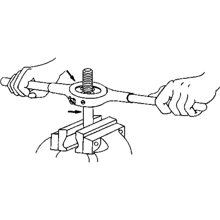 DIN225 метрический ключ из легированной стали для высечки