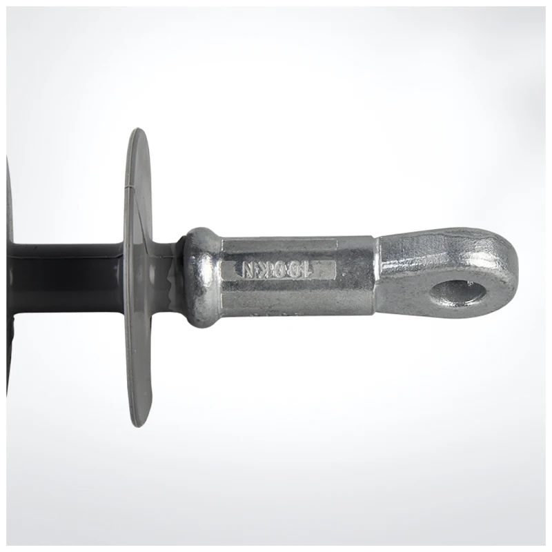 Excellent quality medium voltage 33kv silicone composite suspension polymer polymeric insulator 35kv