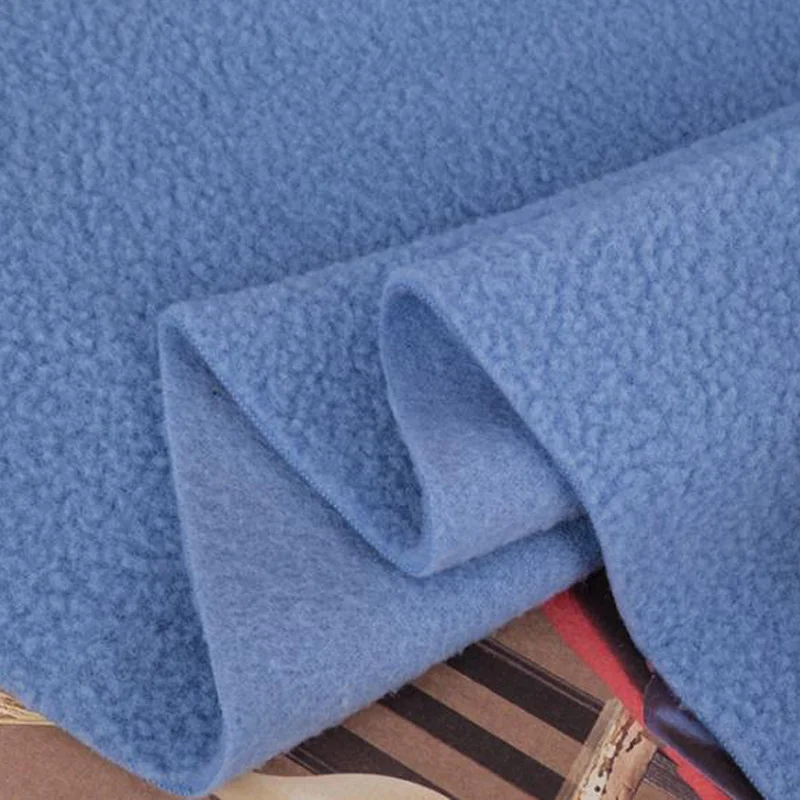 
wholesale brushed polyester polar fleece 