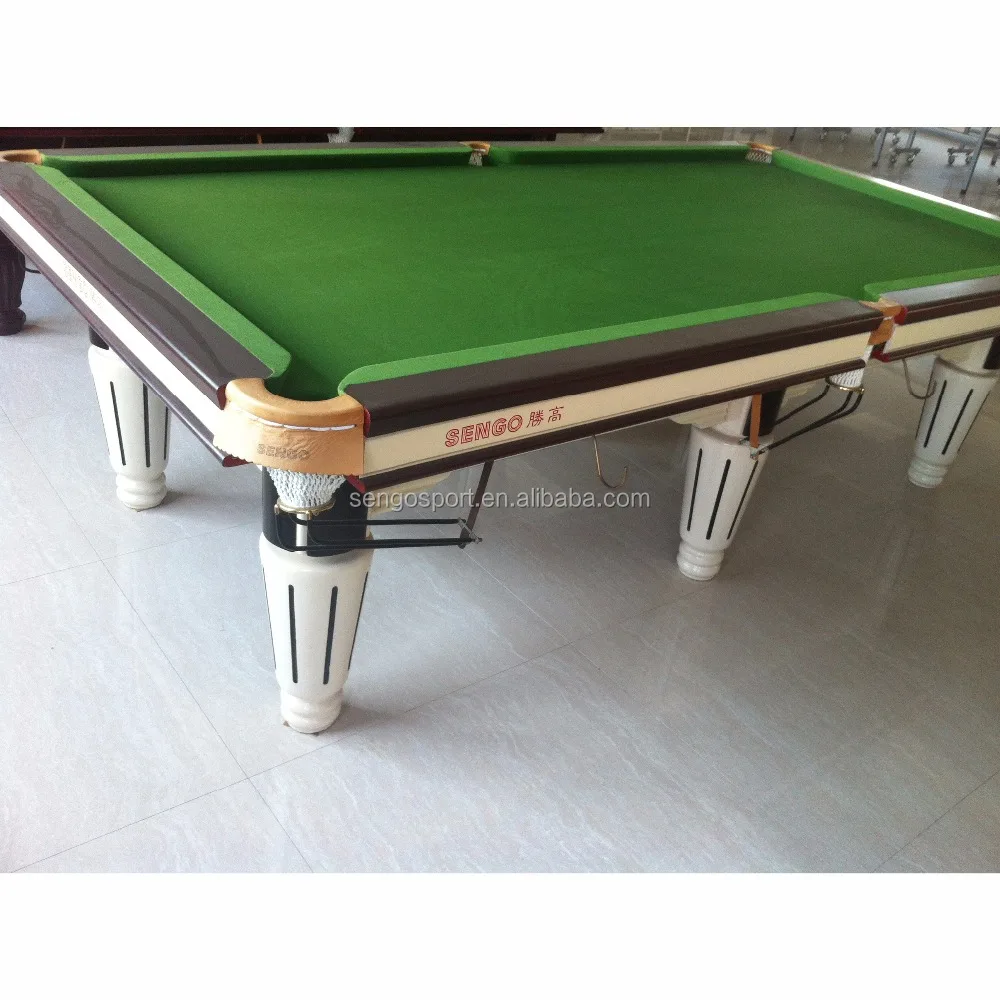 Factory Direct Sales Solid Wood With Slate ,Excellent Hand Made Crafts Coin Operated Billiard Table/Pool Table