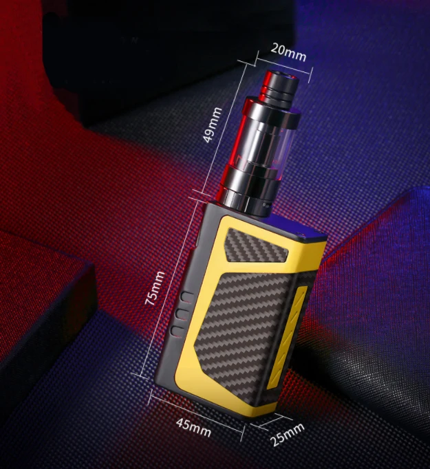 2019 new wholesale original chinese supplier 80W Vape Kit with LED display big vapor electronic hookah