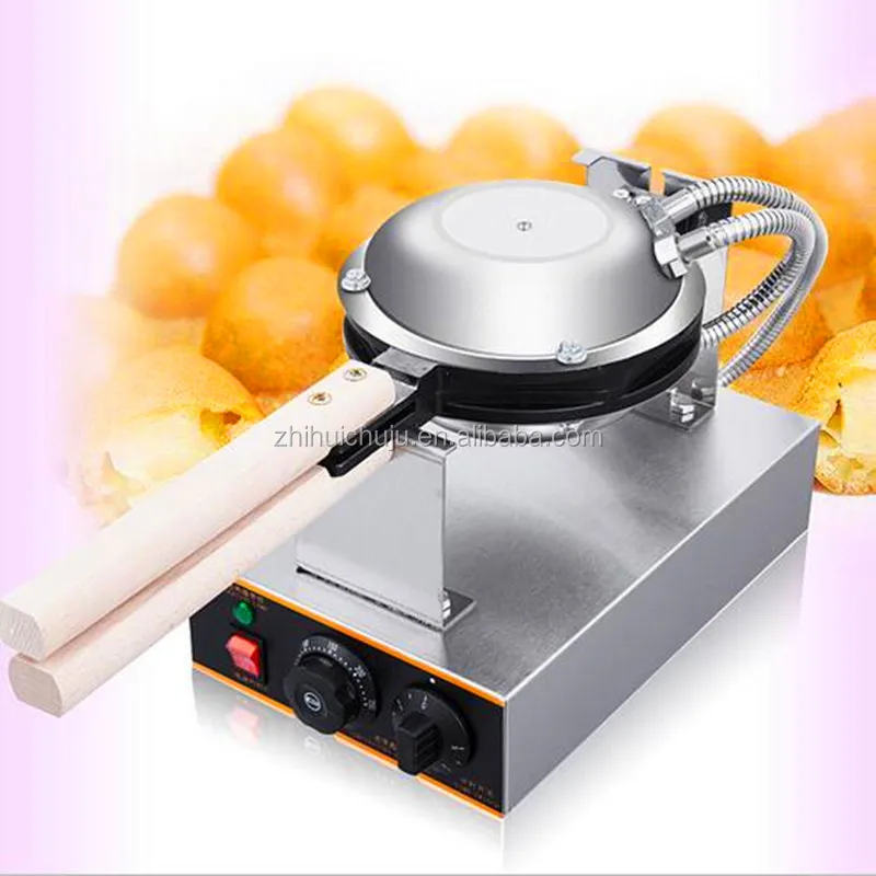 Best Professional Electric Hongkong Eggettes Puff Waffle Maker Machine 220V