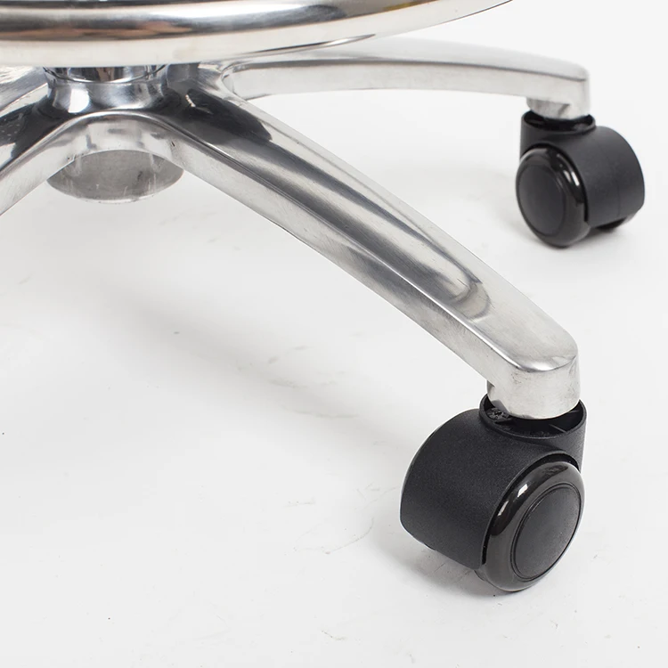 Aluminum alloy Stainless steel adjustable hospital medical stool laboratory stool