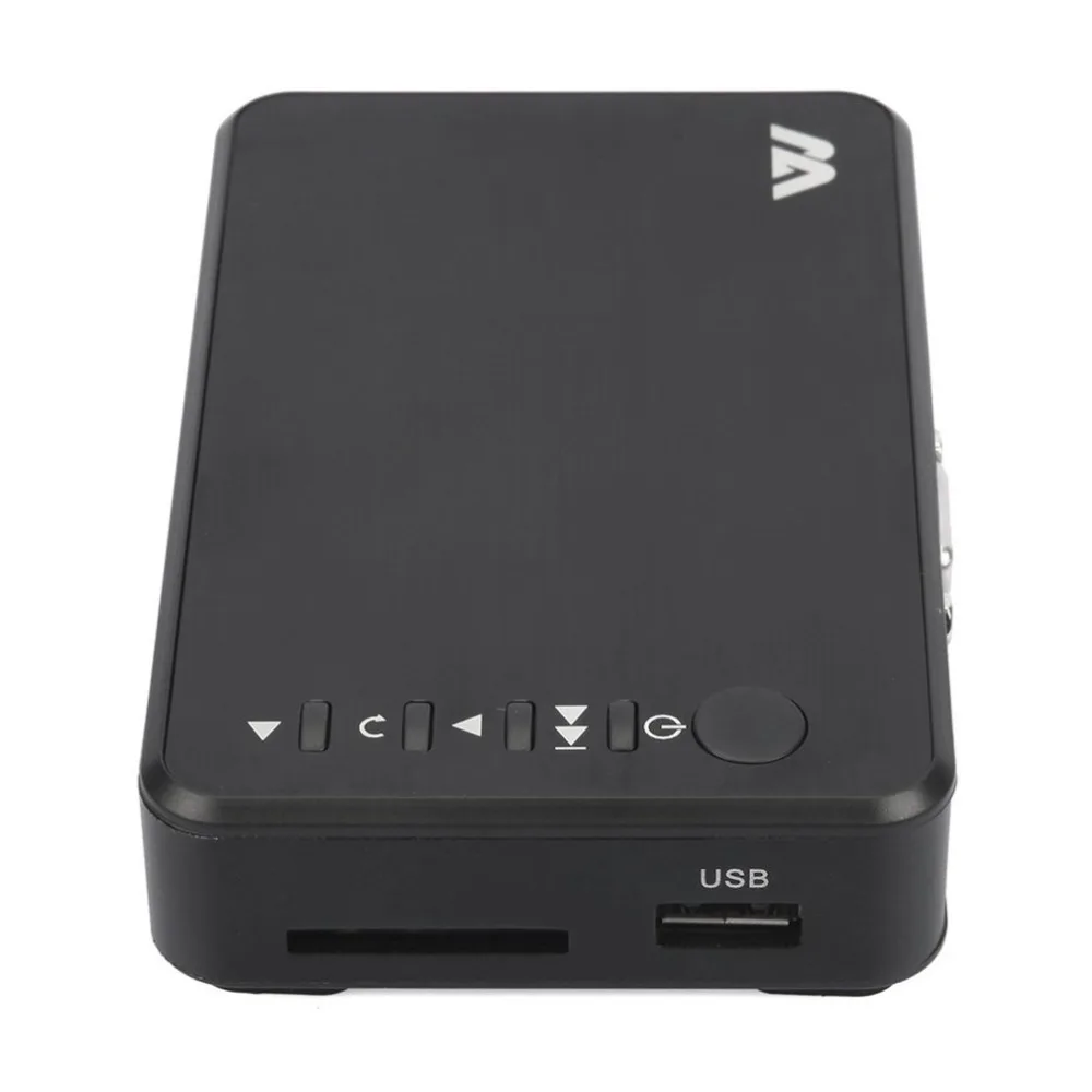  Mini Full HD 1080P цифровой HDD медиаплеер для SD-карты/USB флэш-накопителя/выход