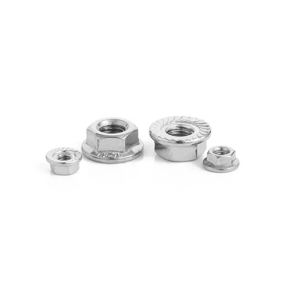 
DIN6923 Stainless Steel SS304 A2-70 Flange Nut M5 