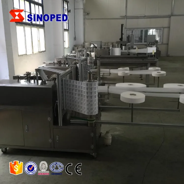 2018 sinoped Alcohol Prep Pad  Packing Machine Packing Machine Equipment