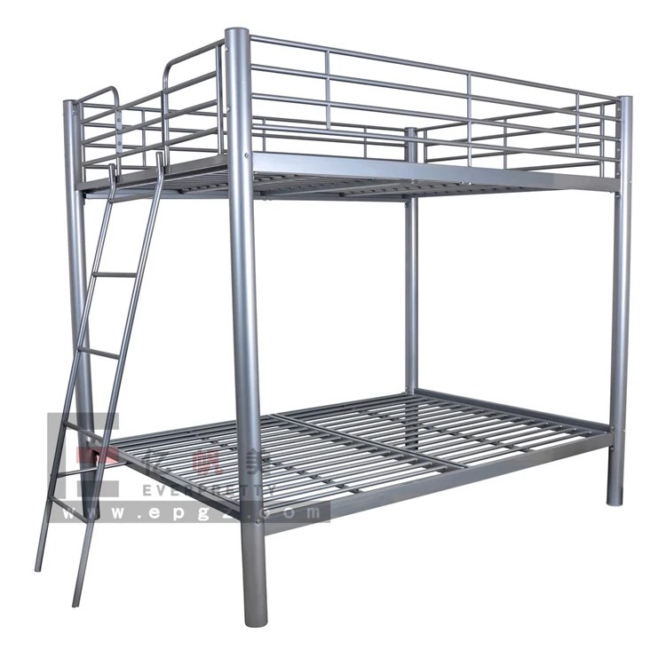 Взрослые металлические двухъярусные кровати большого размера для отелей