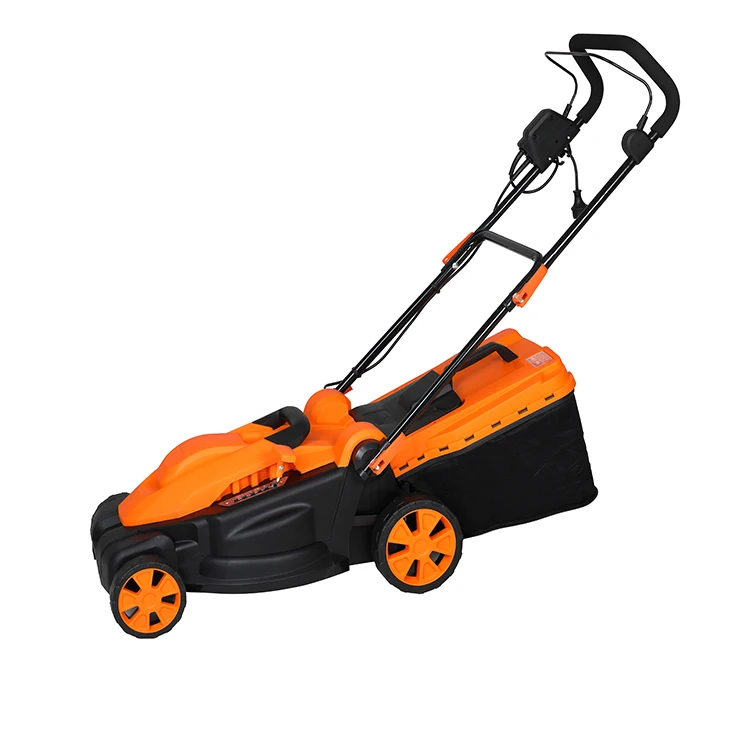 1600W 38cm cutting width Central garden mini lawn mover electric drive lawn mowers&grass trimmer
