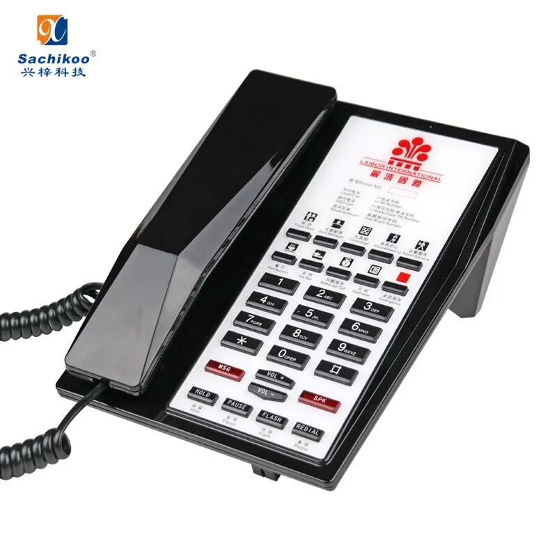 
ACE sport car style hotel guest room phone for PBX phone system hot in Middle East 