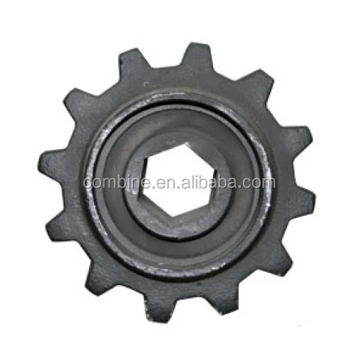Agricultural machinery sprockets, tension sprockets