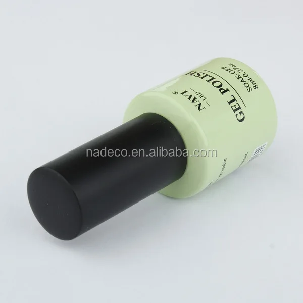 High Quality Soak Off Led Uv Wholesale Gel Nail Polish With Green Bottle