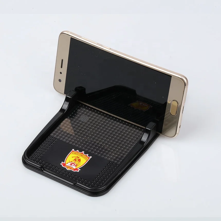 Free sample New Silicone sticky non slip dash pads anti slip Cell Phone car mat
