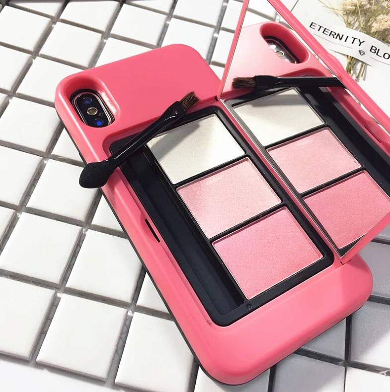 Fashion with Mirror Real Makeup Phone Case Cover for iPhone Models