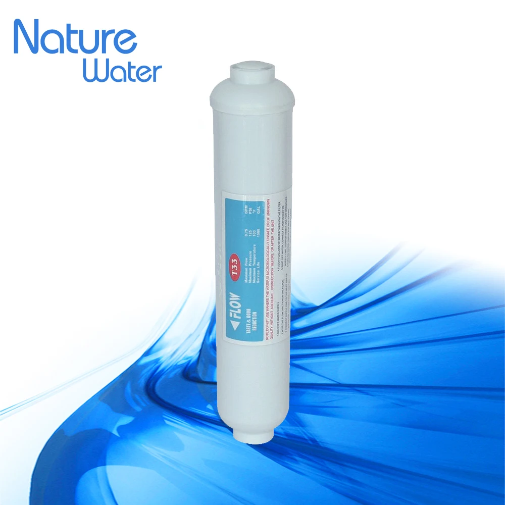 post inline coconut activated carbon filter