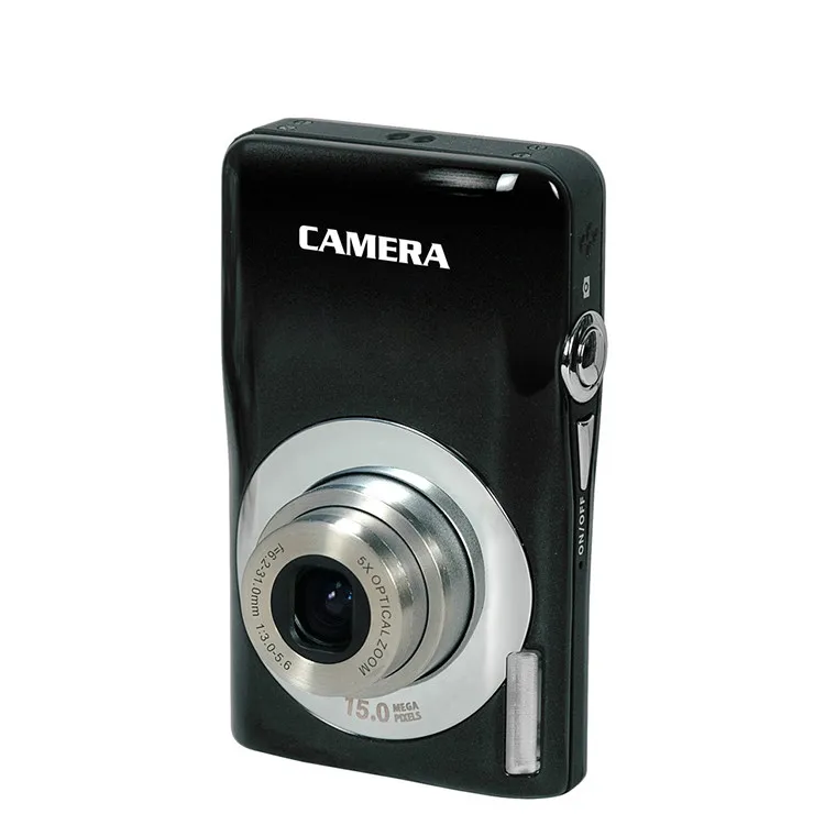 16.0Mega Pixel Optical Digital Camera with 2.7inch TFT 5X Optical Zoom Support 32G Anti-shape Face Detect Video with Sound