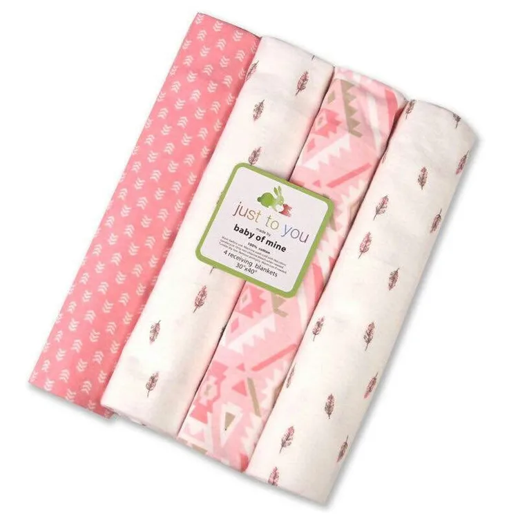 2019 Soft Super Swaddle Receiving Blanket Muslin Printed Cotton Baby Blankets