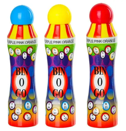 
Classical unique bingo dauber CH-2803,supply multi colored dot makers and empty one, ideal for kids art drawing 