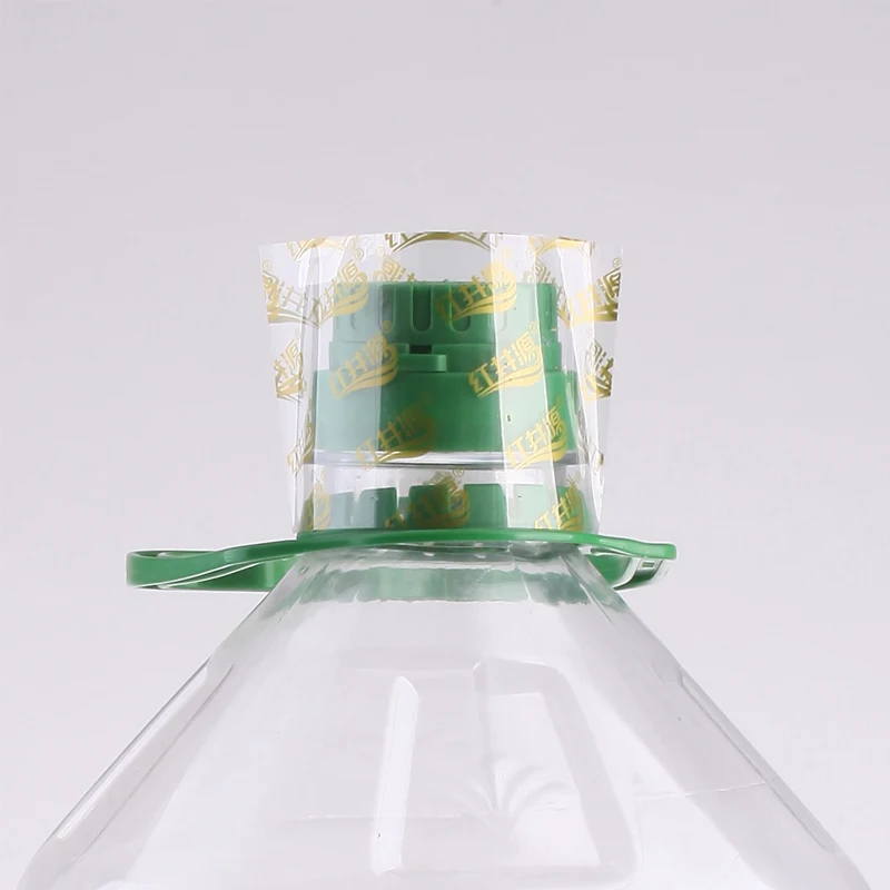 Edible oil barrel seal heat shrink label,heat shrink cap ,PVC