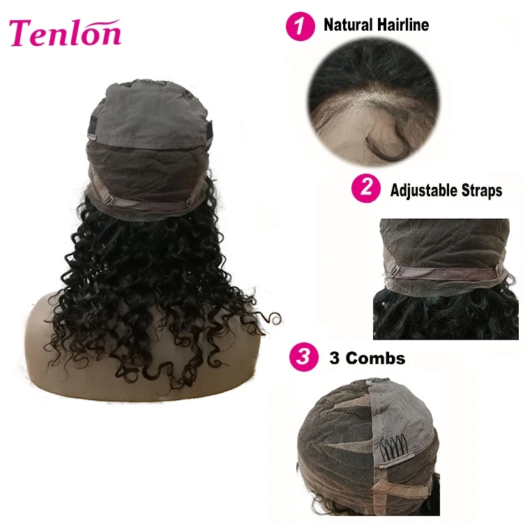 private label wigs,deep wave lace wigs virgin hair,used human hair wigs for sale