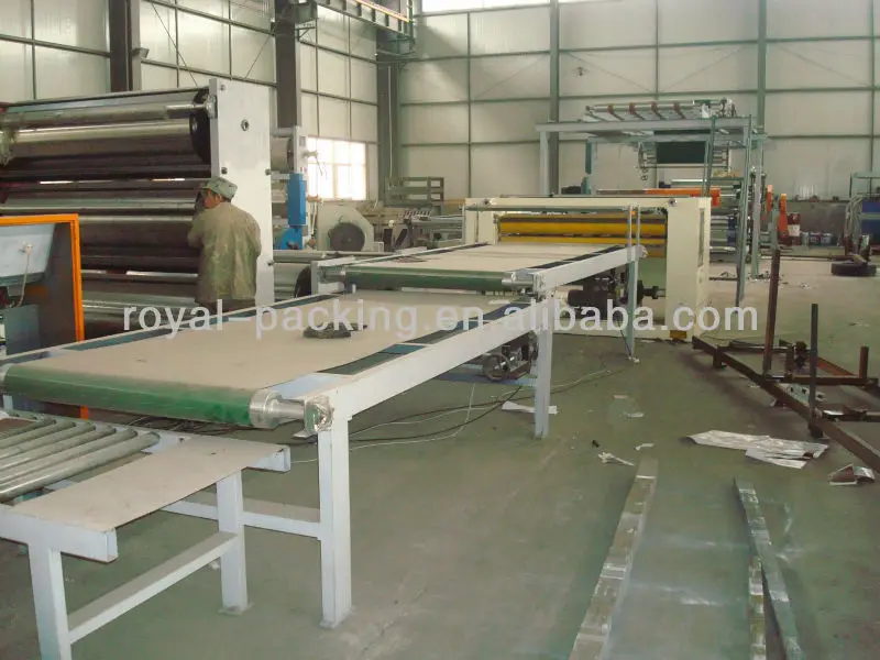 MJSGL-4 оборудование для изготовления производственной линии гофрированного картона однопокровная машина для изготовления двухслойного (2-слойная корругатор, двустенных гофрированных доска растительного происхождения)