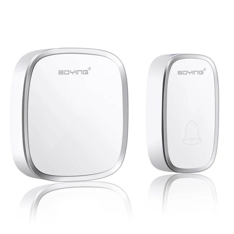 
New Arrival 110V-240V Uk US AU EU plug led 36 ring tones tune song mini wireless doorbell 