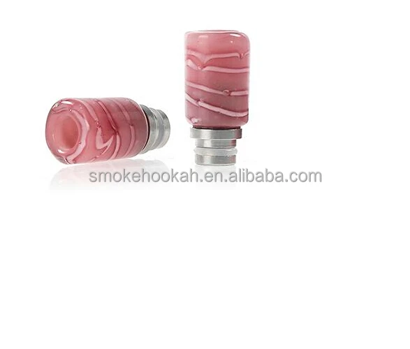 nice design Glass art flower drip tip, 510 beautiful ecig drip tip in stock
