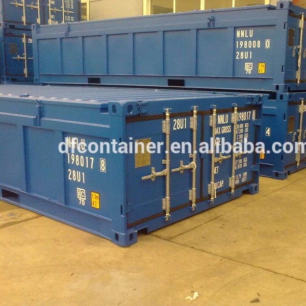 
20ft 40ft 53ft China brand half height open top shipping container coved with paulin 