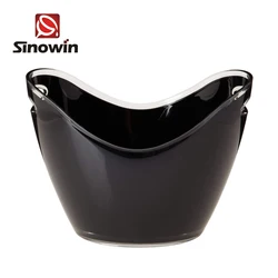 Beer  Cooler Bar Wine Ice Buckets Customized Plastic Ice Bucket for Promotion Gift