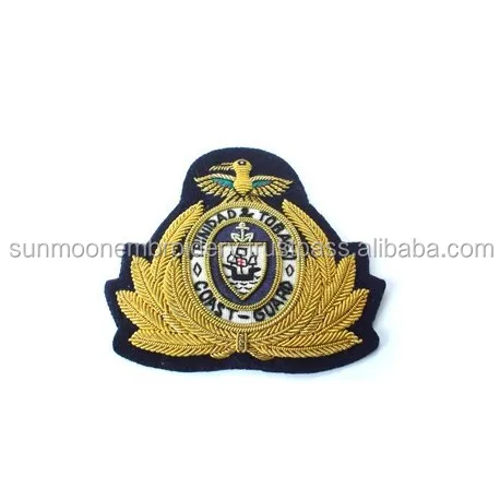 Значок на кепку офицеров береговой охраны Тринидада и