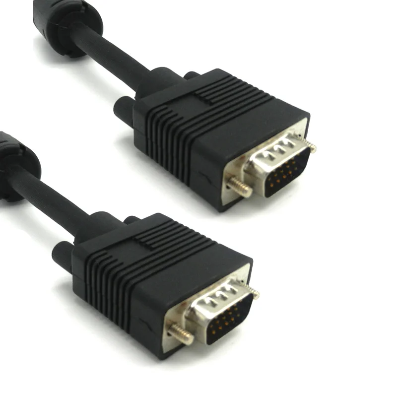 Premium 1080P 3+6 1M 1.5M 2M audio video Male-Male vga cable