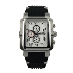 Novelty Square Chronograph Men Western Wrist Watch