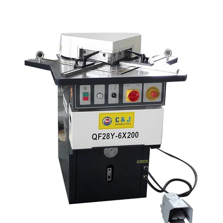 New style metal sheet corner cutting machine hydraulic QF28Y notching machine