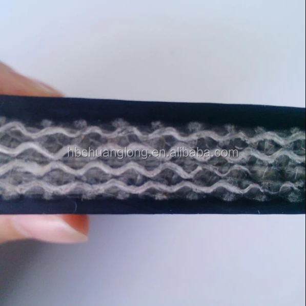 Underground PVC/PVG solid woven coal mine rubber conveyor belt