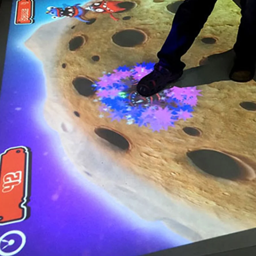 Interactive Projection Floor Game System
