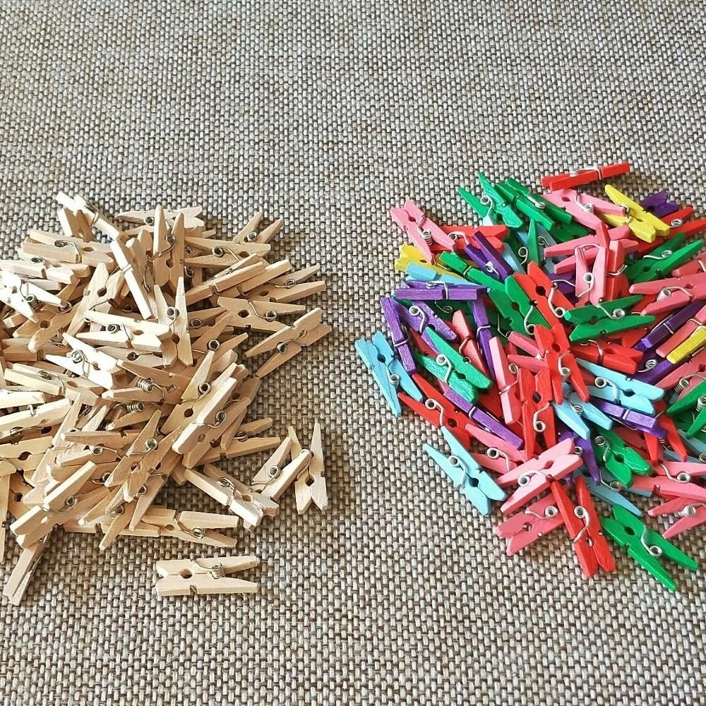 
wooden clothes pegs /wooden doll clips /wooden doll pegs 