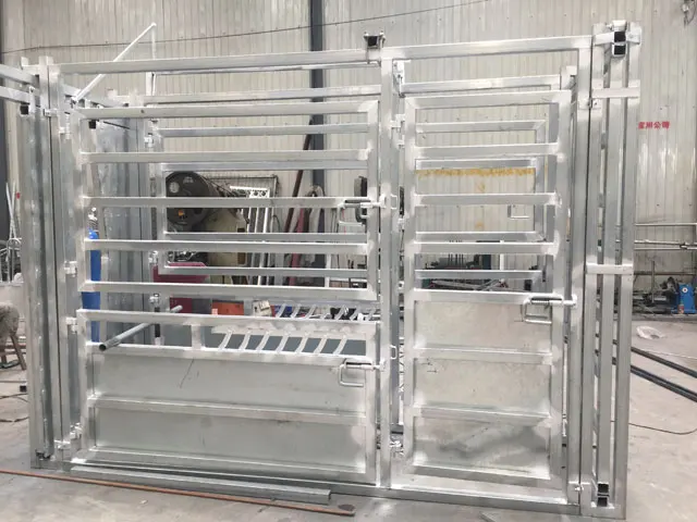 
Heavy duty hot dip galvanized Livestock Handling Equipment Vet Cattle Crush 