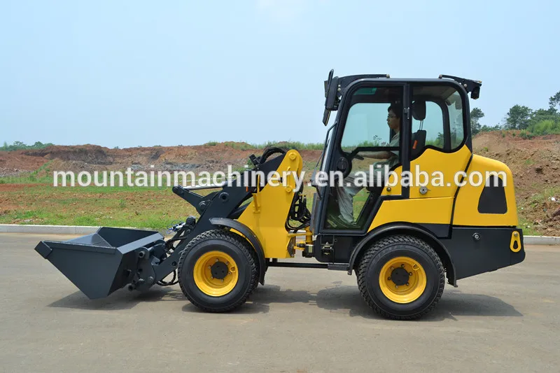 CE & EPA Mini Wheel Loader 4X4 Perkins Engine Hoflader Radlader WL50 Articulated Loader