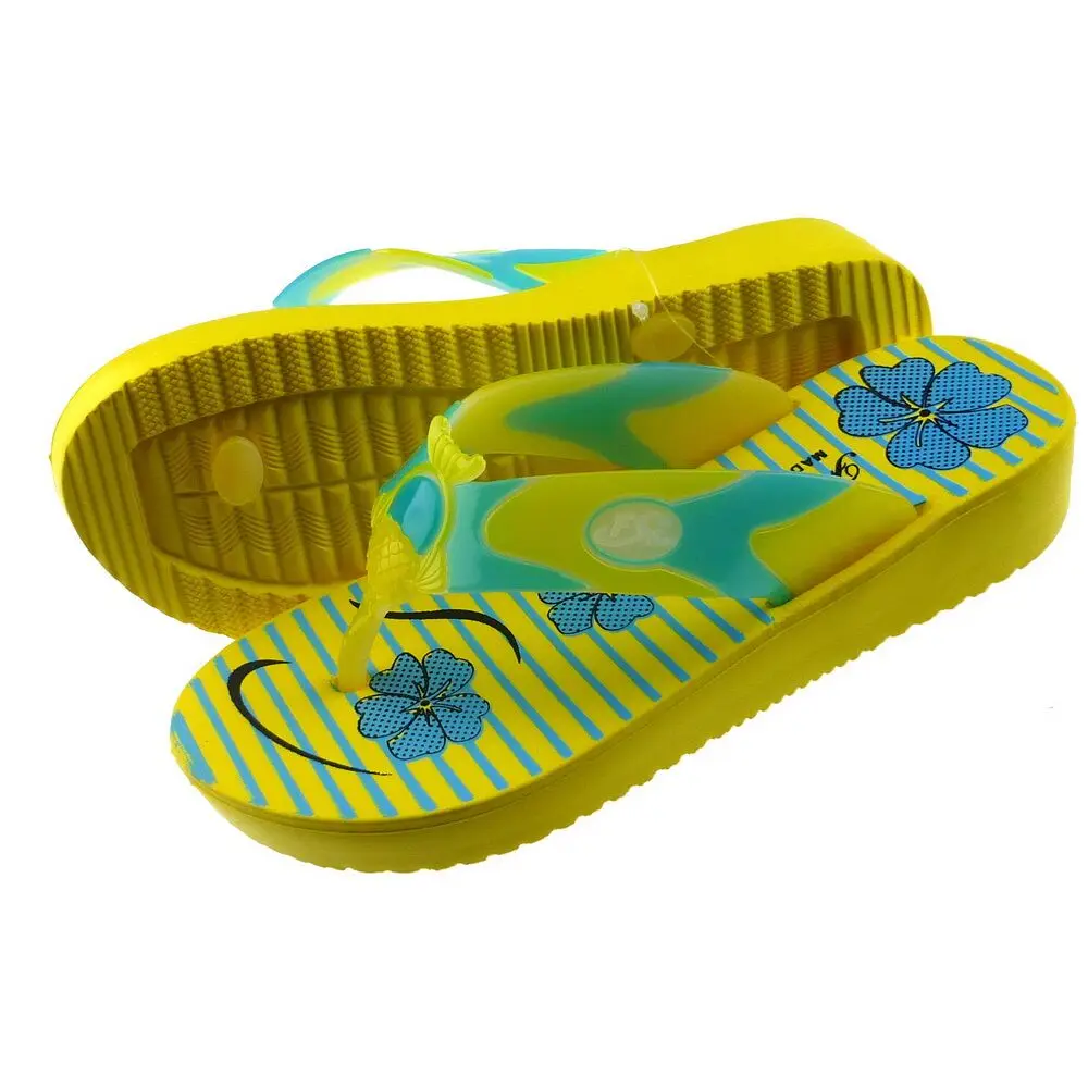 Wholesale Rubber Sole Sheet Flip Flops Slippers Heel Sandal Karet sandalias para mulher Beach Sandals For Women Size 36-40#